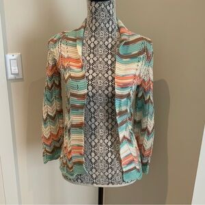 Missoni Multicolor Chevron Cardigan